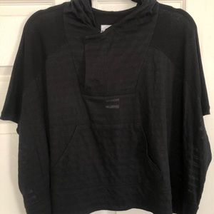 Brand NWT BCBG Generation Black Hooded Shirt Sz XS